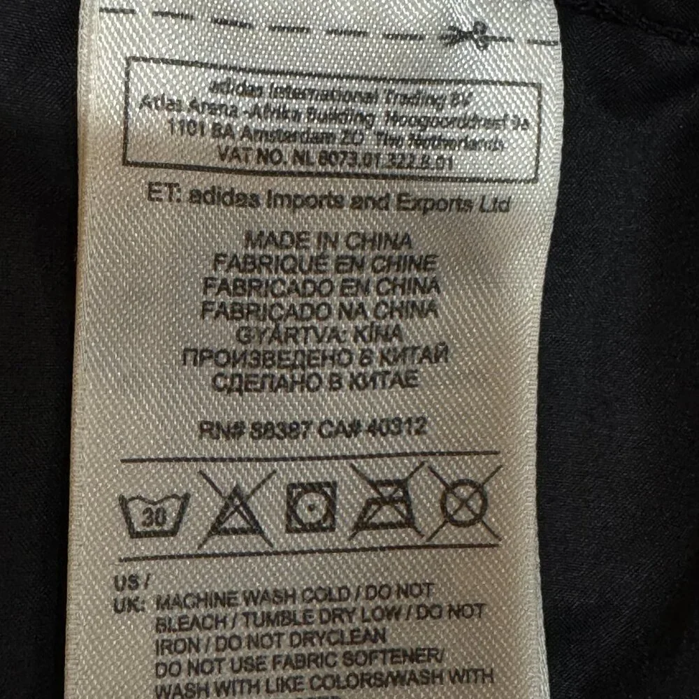 Adidas Pullover Jacket Men's XL Grey Rock Golf Club Logo 1/2 Zip Windbreaker - Picture 8 of 13